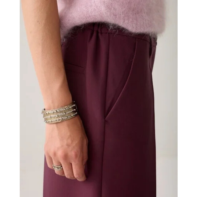Summum 4s2369-11680 335 trousers foam uni dark burgundy 4s2369-11680 335 large