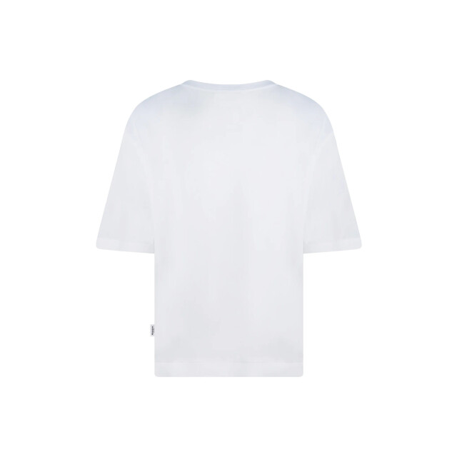 Penn & Ink W26f1936 1-655 penn en ink t-shirt print white tabac W26F1936 1-655 large