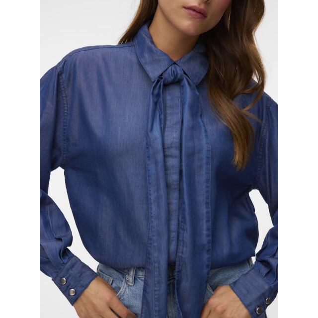 Vero Moda Vmzitta ls tie shirt exp 10352175 large