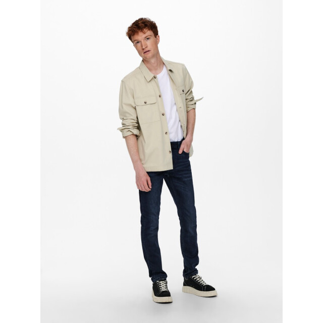 Only & Sons Onsloom life slim blue pk 0068 blue denim 5102.35.1440 large