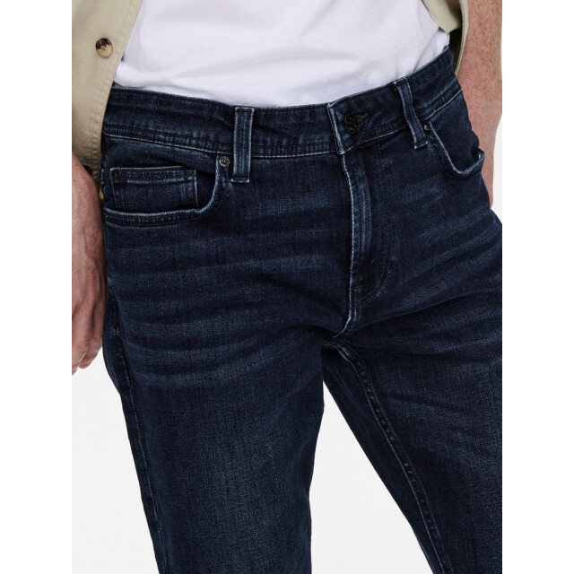 Only & Sons Onsloom life slim blue pk 0068 blue denim 5102.35.1440 large