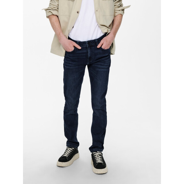 Only & Sons Onsloom life slim blue pk 0068 blue denim 5102.35.1440 large