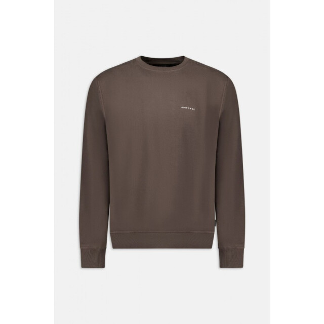 Airforce Gem1178 dark coffee white sweater airfo Dark Coffee White/GEM1178 large