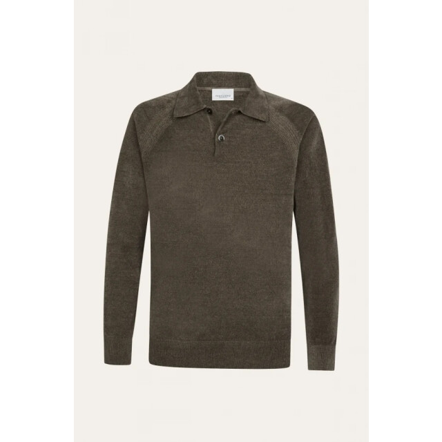 Profuomo Ppxj30036c heren chenille trui profu H/PPXJ30036C large