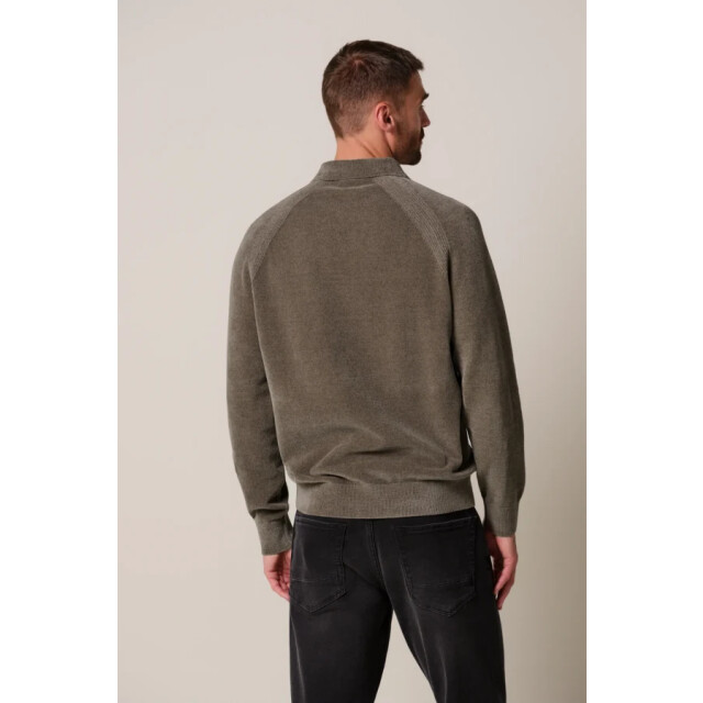 Profuomo Ppxj30036c heren chenille trui profu H/PPXJ30036C large