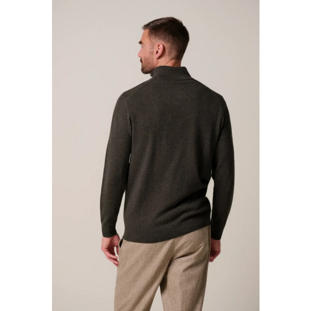 Profuomo Ppxj30012e heren trui half zip profu H/PPXJ30012E large
