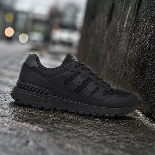 Q1905 Sneaker bussel zwart/ wit QM1263074-199-1 large