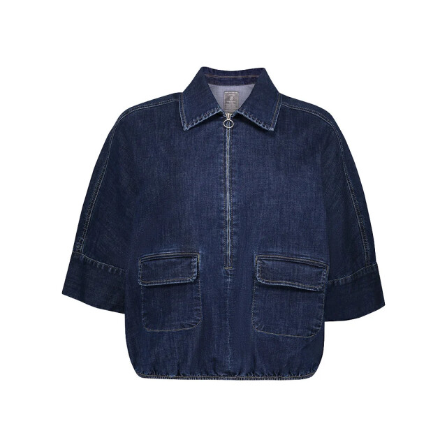 Geisha Top dark blue wash 63511-10-000879 large