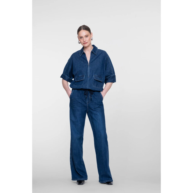 Geisha Top dark blue wash 63511-10-000879 large