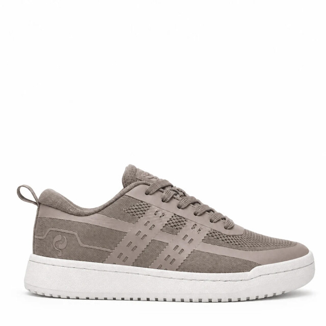 Q1905 Sneaker marken taupe/ wit QM1263643-804-1 large
