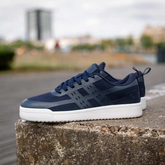 Q1905 Sneaker marken donkerblauw/ wit QM1263643-695-1 large
