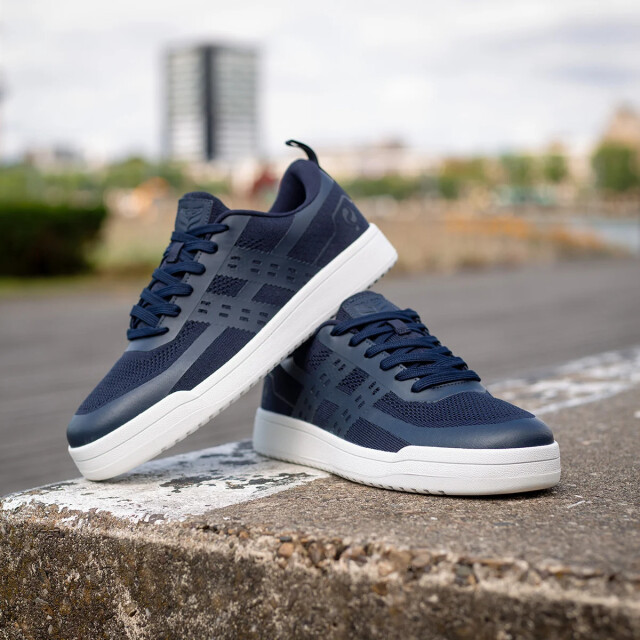 Q1905 Sneaker marken donkerblauw/ wit QM1263643-695-1 large