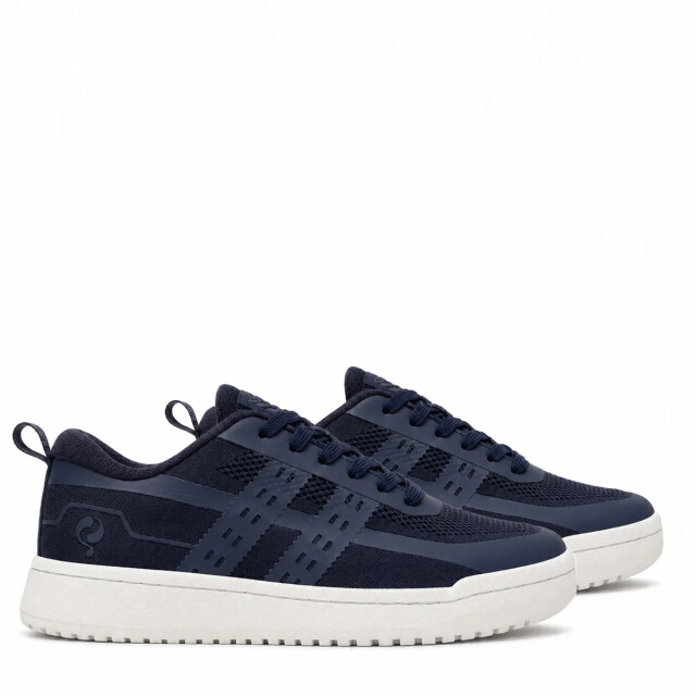 Q1905 Sneaker marken donkerblauw/ wit QM1263643-695-1 large