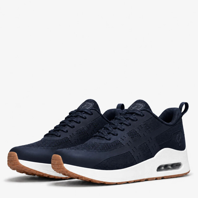 Q1905 Sneaker enkhuizen donkerblauw/ wit QM1263350-695-1 large