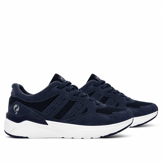 Q1905 Sneaker kampen donkerblauw/ wit QM1263441-695-1 large