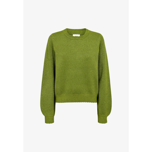 Nümph Nubir solid pullover 4060 calla green 4060 large