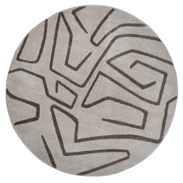 Veer Carpets Vloerkleed labyrint rond ø240 cm 3686218 large