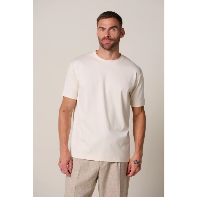 Profuomo Ppxt30002j t-shirt crew neck short sleeve raw white PPXT30002J large