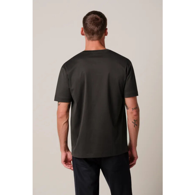 Profuomo Ppxt30002h t-shirt crew neck short sleeve dark brown PPXT30002H large
