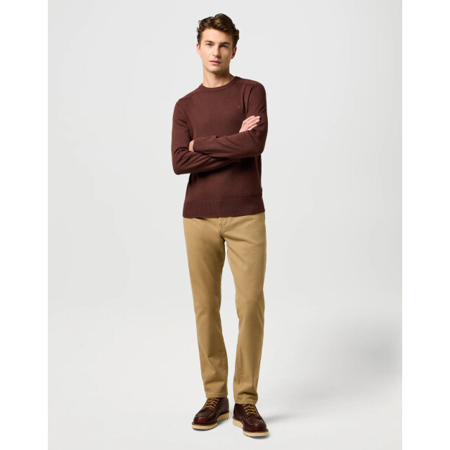 Wrangler Larston heren slim-fit broek tigers eye WRANGLER 112371642 Larston TigersEye large