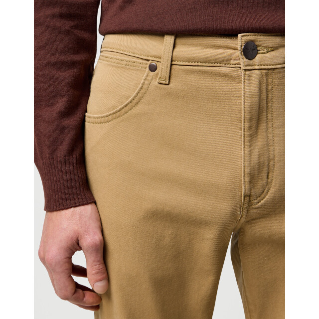 Wrangler Larston heren slim-fit broek tigers eye WRANGLER 112371642 Larston TigersEye large