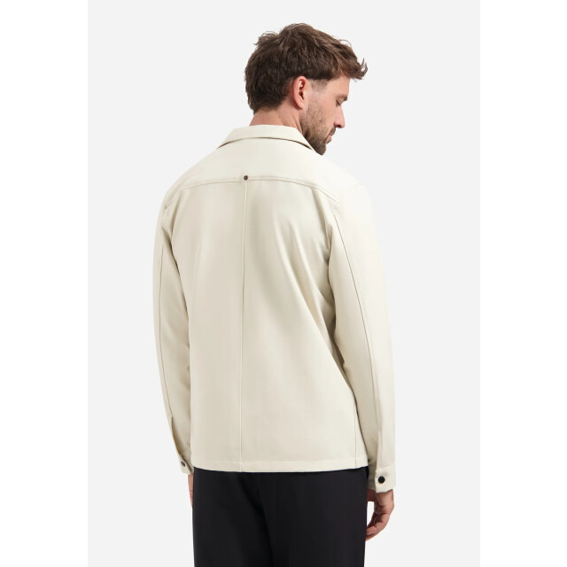 No Excess Heren overshirt sedoc 30511104 014 stone NoExcess SedocOvershirt 30511104 014Stone large