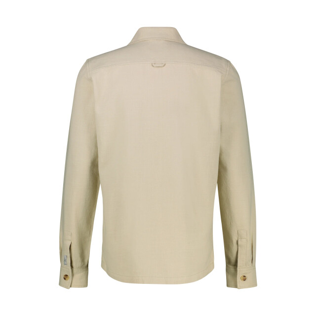 Lerros Heren overshirt 2631240 134 soft stone Lerros Polo 2631240 134SoftStone large