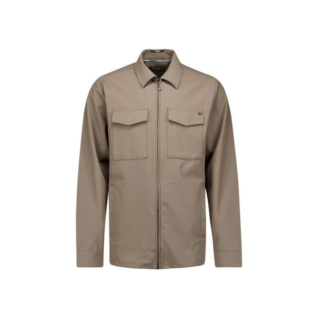 No Excess Heren sedoc overshirt n5104 043 khaki NoExcess Overshirt N5104 043Khaki large