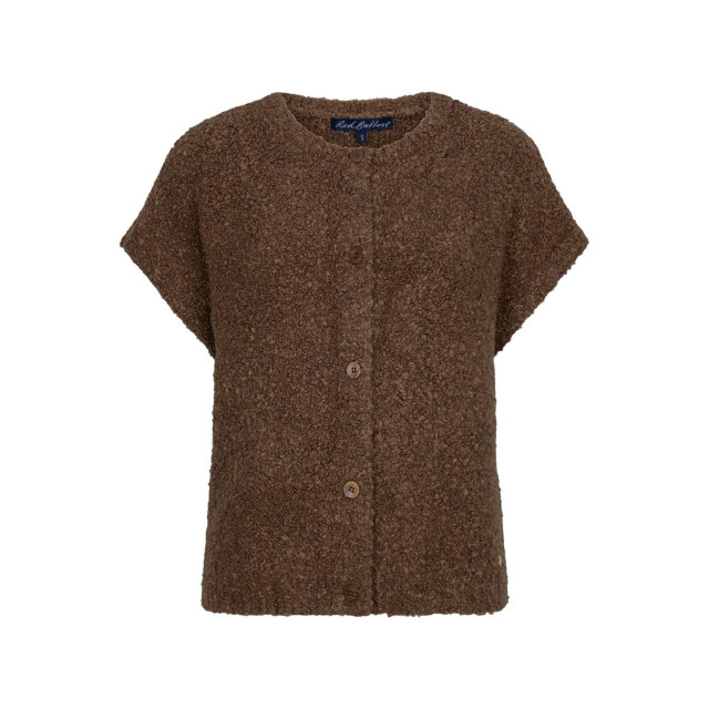 Red Button Rb sleeveless boucle mud RB Sleeveless boucle mud large