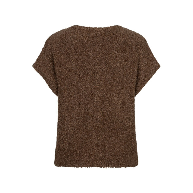 Red Button Rb sleeveless boucle mud RB Sleeveless boucle mud large