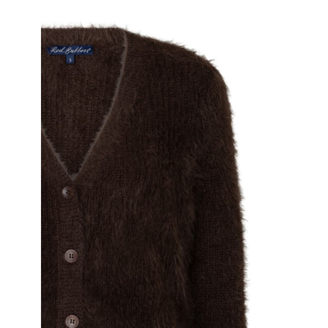 Red Button Rb fuzzy cardigan espresso RB Fuzzy cardigan espresso large