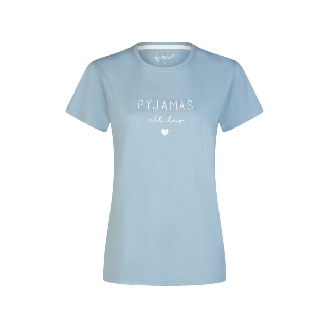 By Louise Dames capri pyjama set driekwart broek gestreept BL-6291-02 large