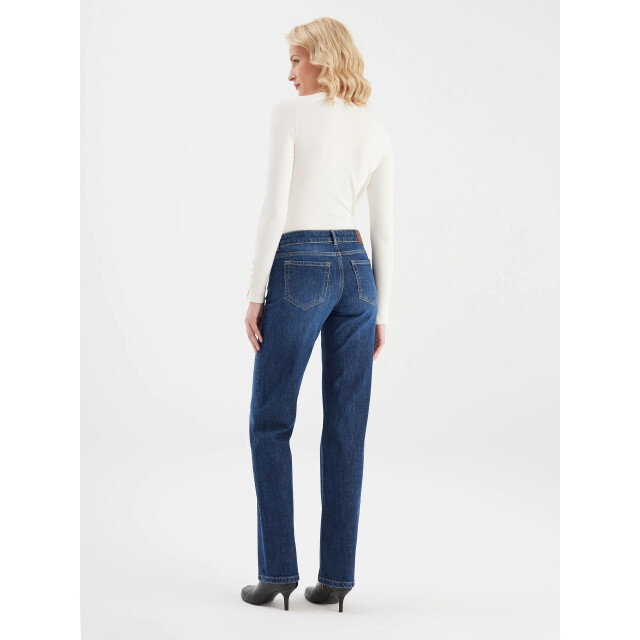 Cup of Joe Regular straight jeans dark blue Diva-4 large