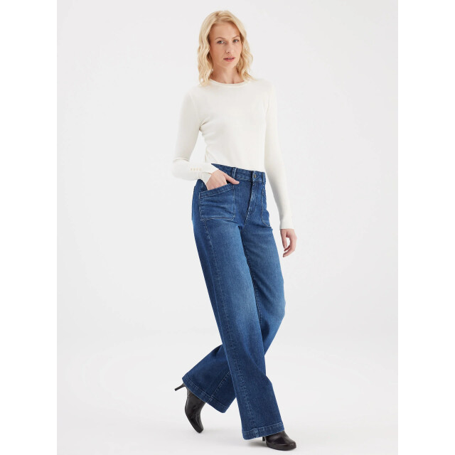 Cup of Joe Wide jeans dark blue Mira-4 large