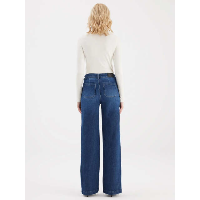 Cup of Joe Wide jeans dark blue Mira-4 large