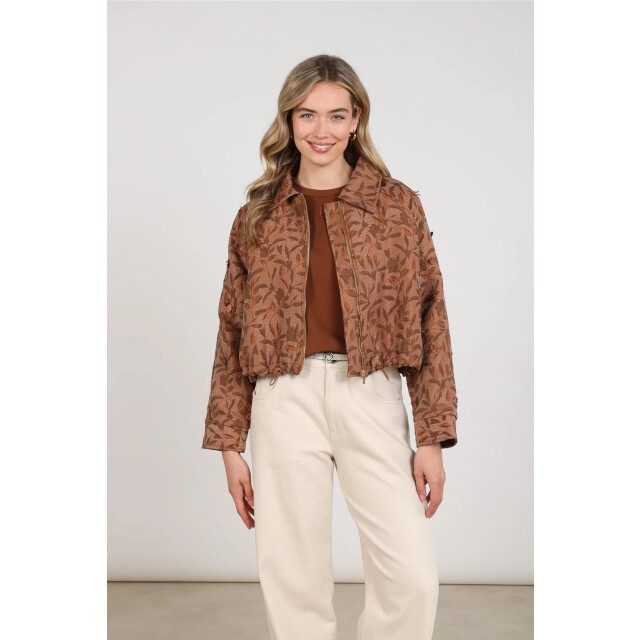 Nukus Nkf13122 335 daisey jacket flower toffee NKF13122 335 large