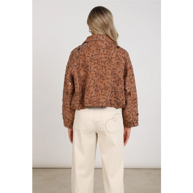 Nukus Nkf13122 335 daisey jacket flower toffee NKF13122 335 large