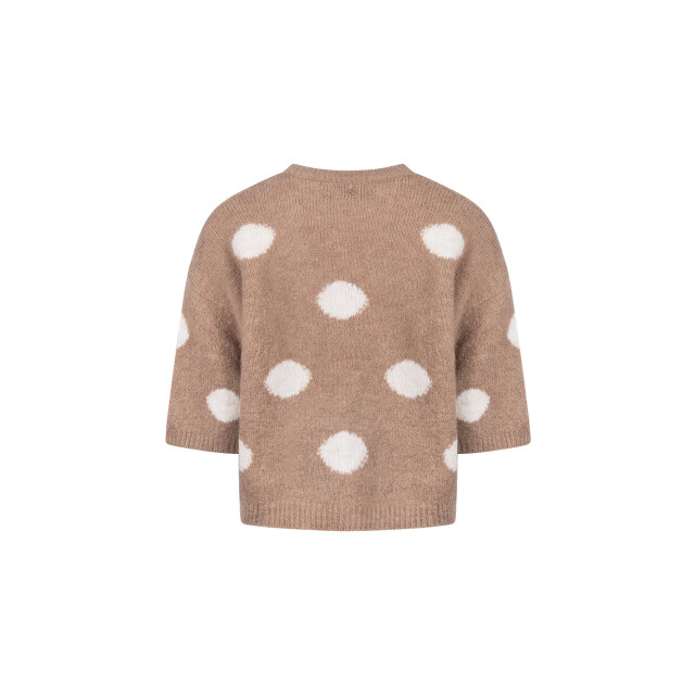 Nukus Nkf03080 60 lara pullover dots taupe NKF03080 60 large