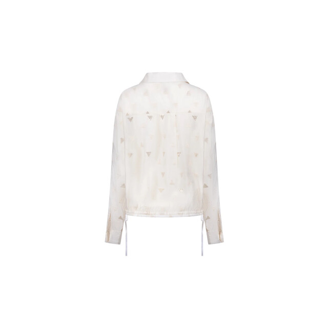 Nukus Nkf02182 17 ally blouse square embroidery off white NKF02182 17 large