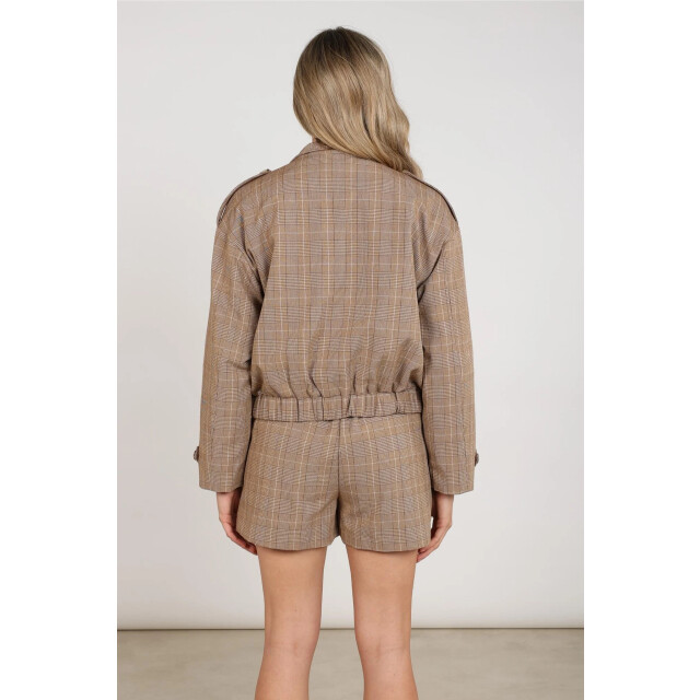 Nukus Nkf13111 335 hope jacket check toffee NKF13111 335 large