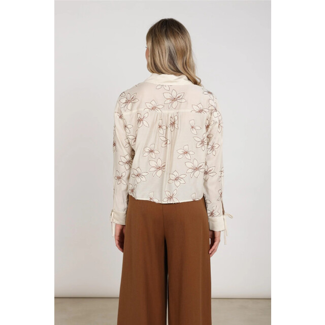 Nukus Nkf02118 9 bailey blouse flower sand NKF02118 9 large