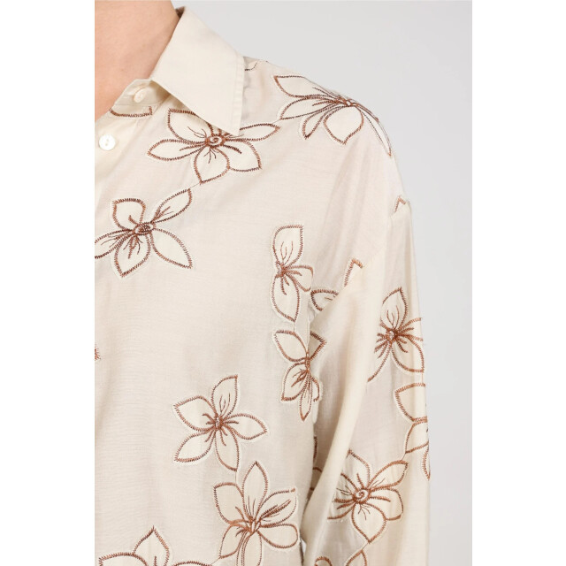 Nukus Nkf02118 9 bailey blouse flower sand NKF02118 9 large