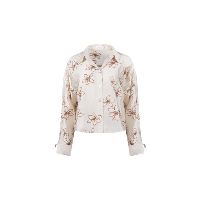 Nukus Nkf02118 9 bailey blouse flower sand NKF02118 9 large