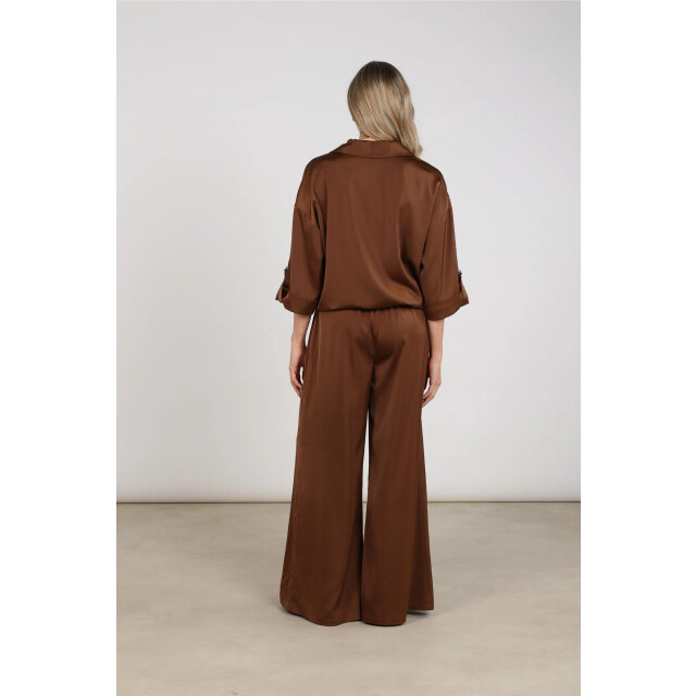 Nukus Nkf09068 385 june pants shiny espresso NKF09068 385 large