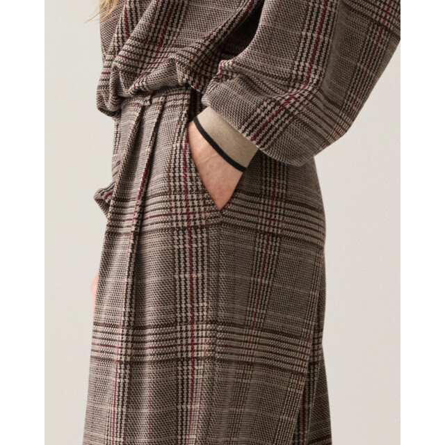 Summum 4s3020-30794 120 wide leg trouser check jacquard multicolour 4s3020-30794 120 large