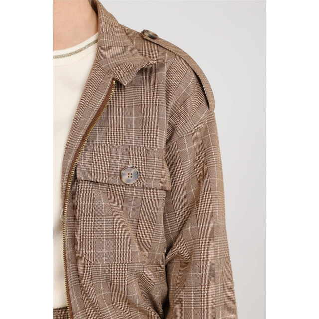 Nukus Nkf13111 335 hope jacket check toffee NKF13111 335 large