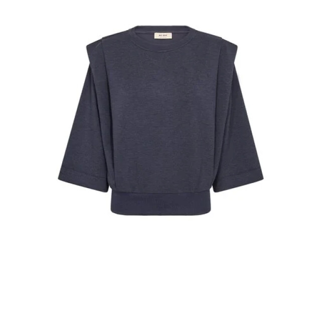 Mos Mosh 180790 468 mosmosh mmmae o-3/4 sleeve sweatshirt salute navy 180790 468 large