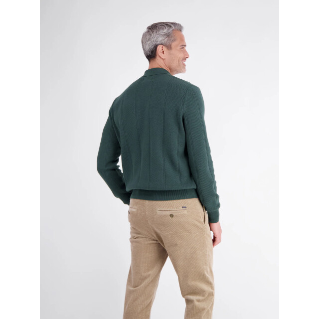 Lerros Heren polo 2685230 664 cedar green Lerros Polo 2685230 664CedarGreen large