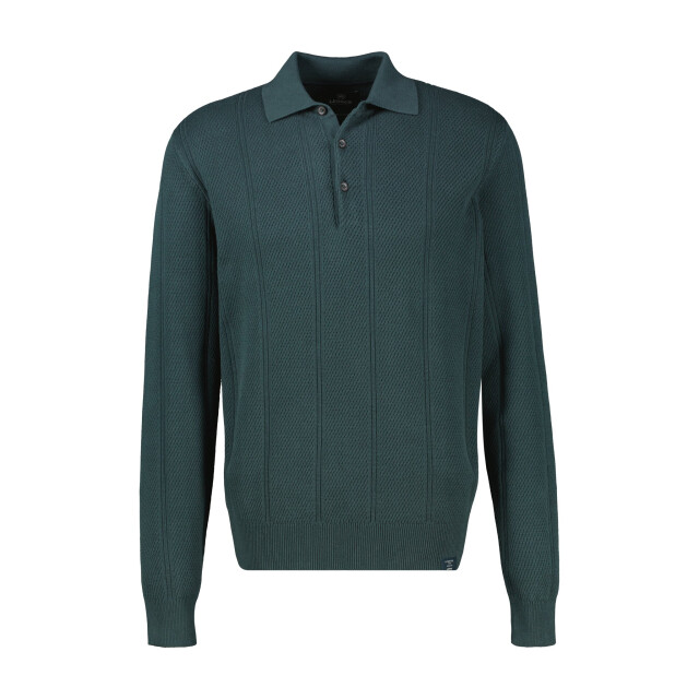 Lerros Heren polo 2685230 664 cedar green Lerros Polo 2685230 664CedarGreen large
