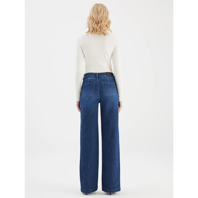 Cup of Joe Coj mira wide leg jeans dark blue COJ Mira DarkBlue large